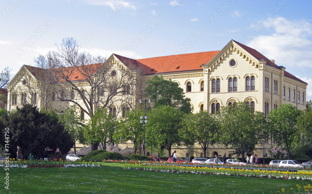 Obraz premium law university in zagreb, croatia