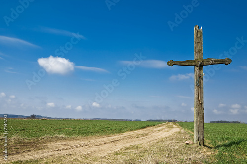 Old cross photo