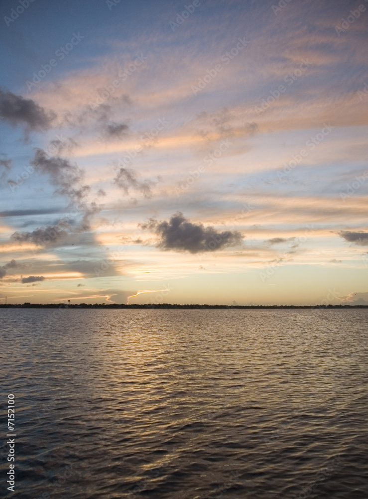 Fototapeta premium Indian River at Sunset