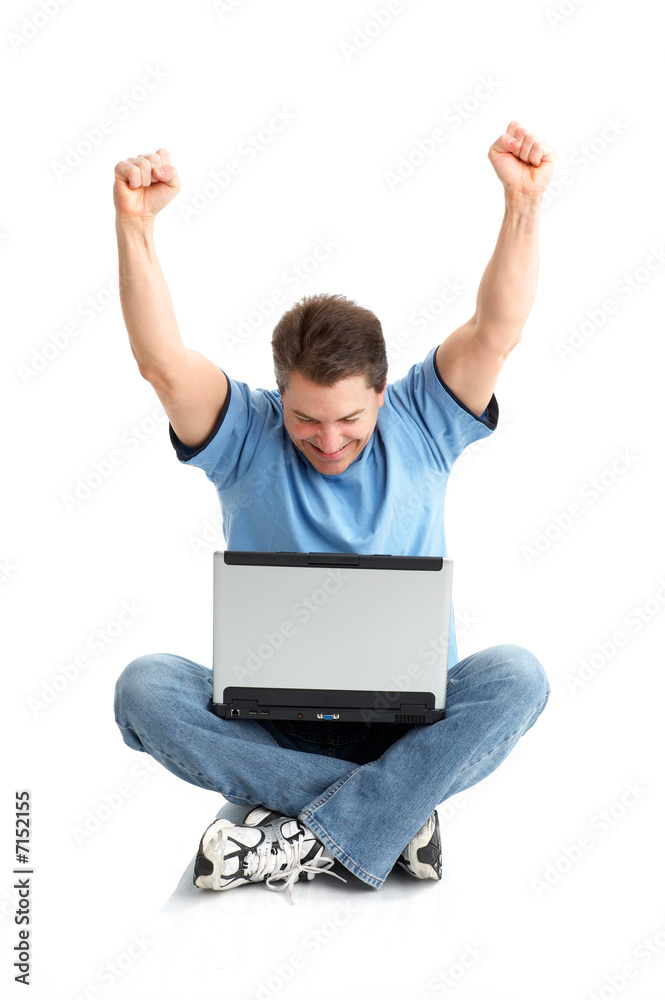 Happy man Happy man
