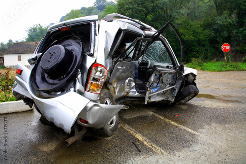 Car accident photo