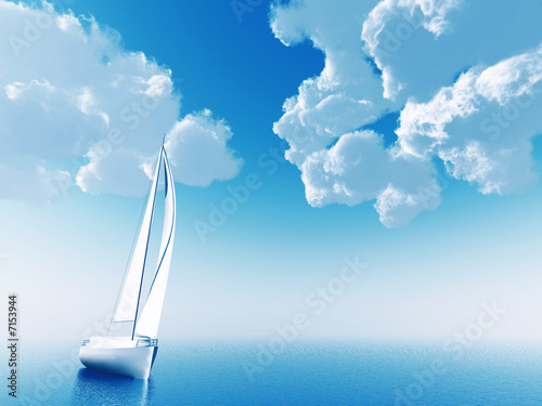 sailing vessel travelling o...