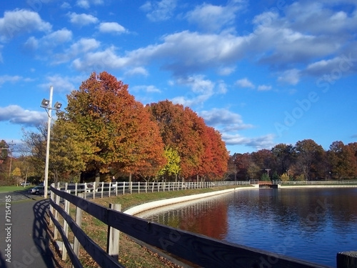 Canvas Print Autumnal Landscape
