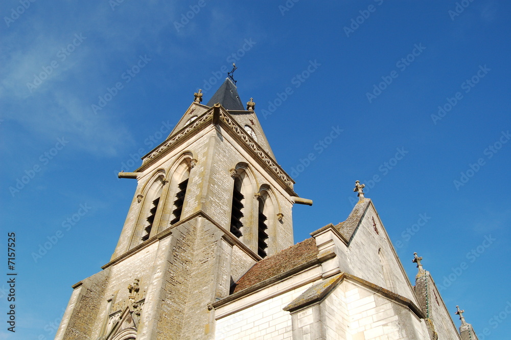 Fototapeta premium fleche et azur