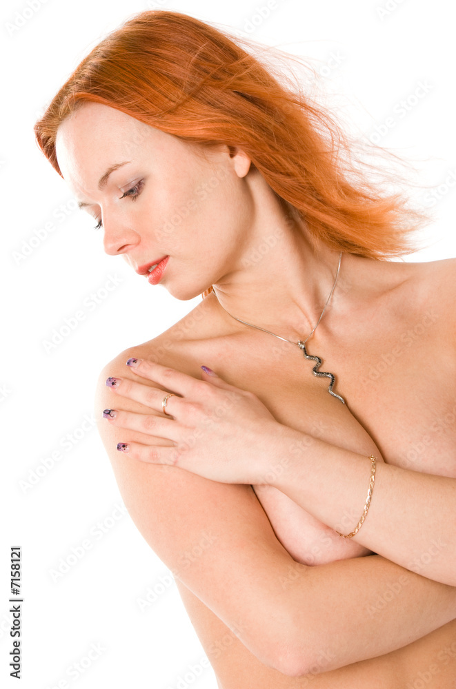 Redhead woman portrait Redhead woman portrait