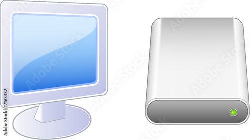 Icons on White