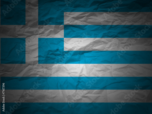grunge background Greece flag