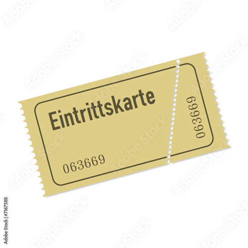 eintritts-karte