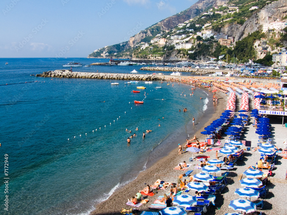 the bay of Amalfi