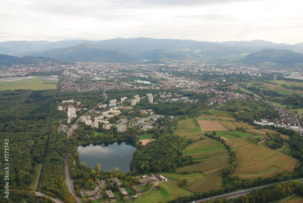 Fototapeta premium Freiburg-Landwasser