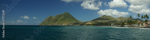 Panorama du Diamant en Martinique