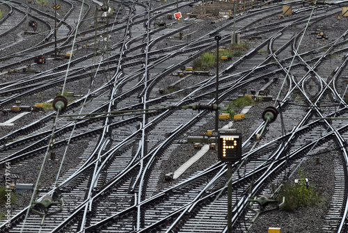Auf dem Hamburger Hauptbahnhof