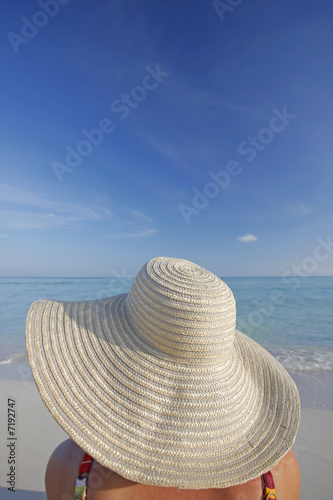 Mujer en la Playa