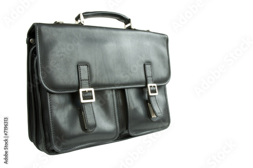 Fototapeta Black briefcase