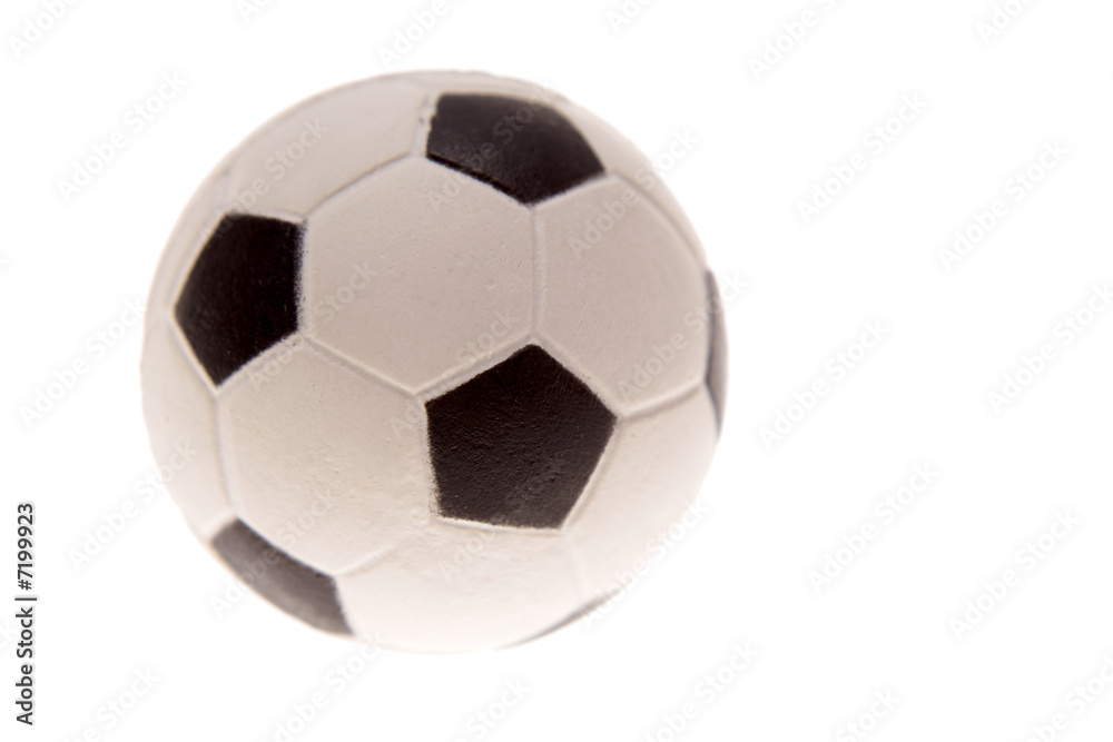 Football isolated over white background