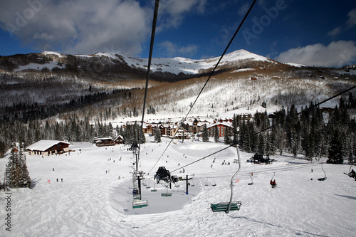 Skiing resort