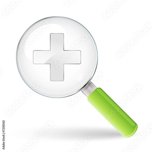 icone loupe +
