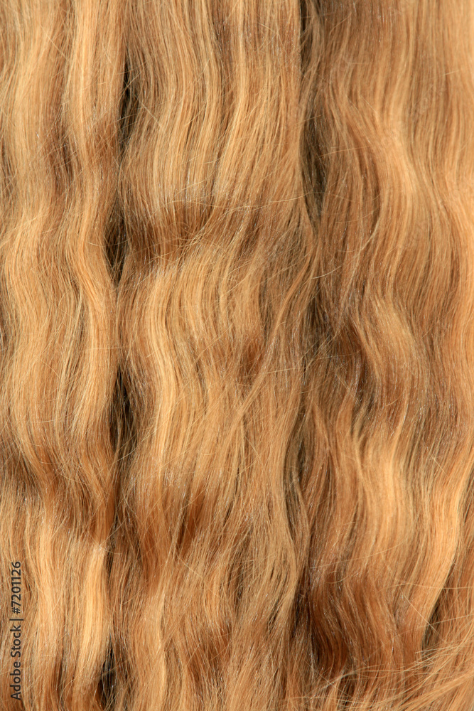 Naklejka premium Female hair