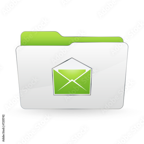 Obraz na płótnie dossier email w salonie