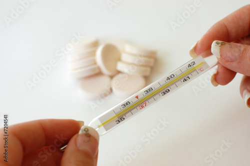Thermometer and Vitamins