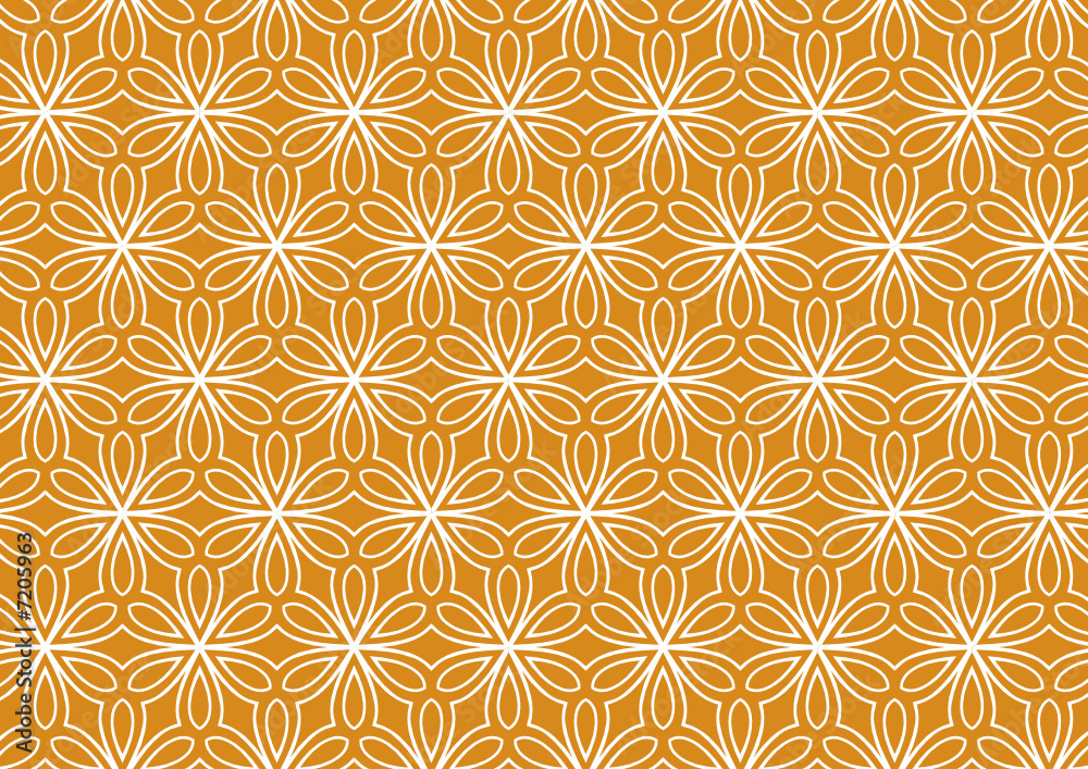 seamless floral pattern, vector wallpaper 