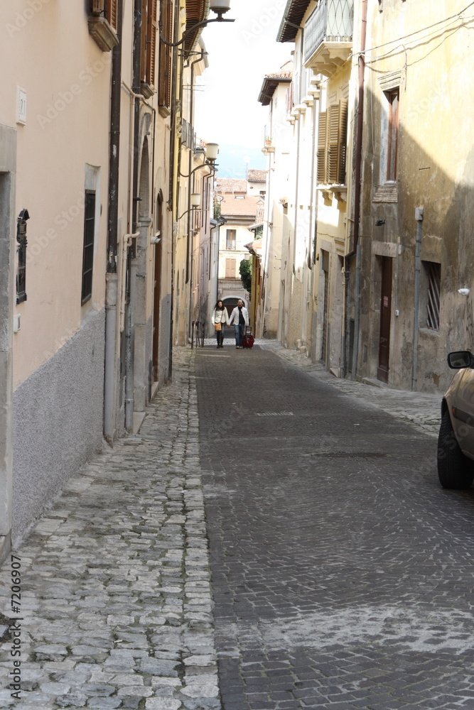Italian narrow streets