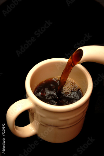 black coffee