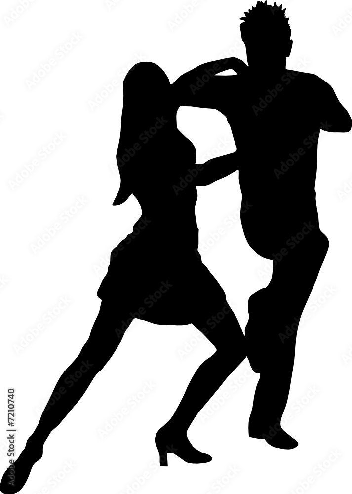 Salsa dancers Salsa dancers