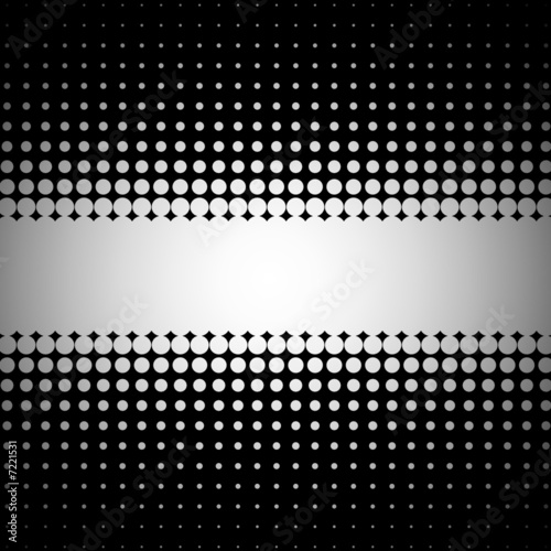 Vector halftone background with the space for text.