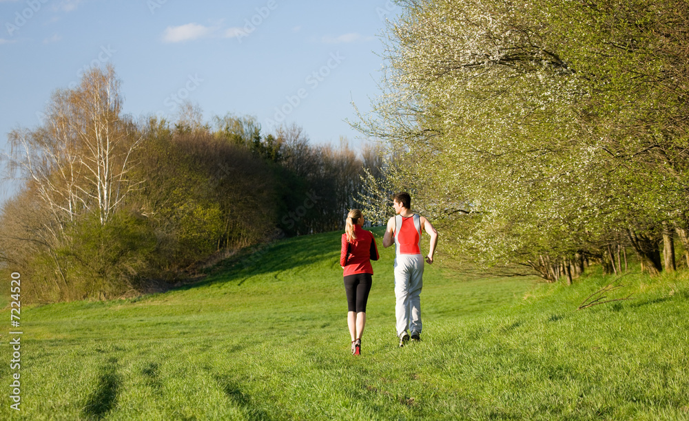 Frühlingsjogging Frühlingsjogging
