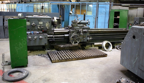 Old lathe