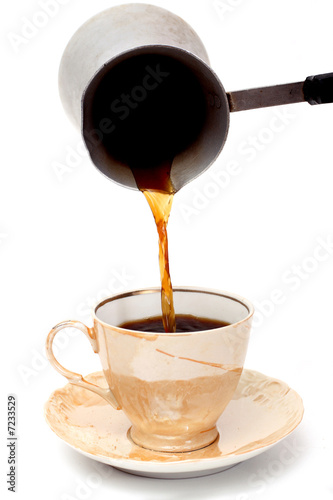 Obraz na płótnie coffee w salonie