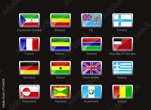 Flag icon set (part 4)