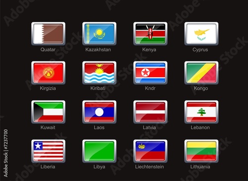 Flag icon set (part 6)