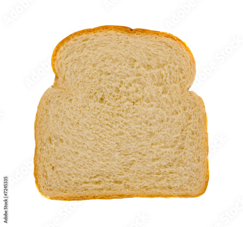 Slice of Fresh White Bread
