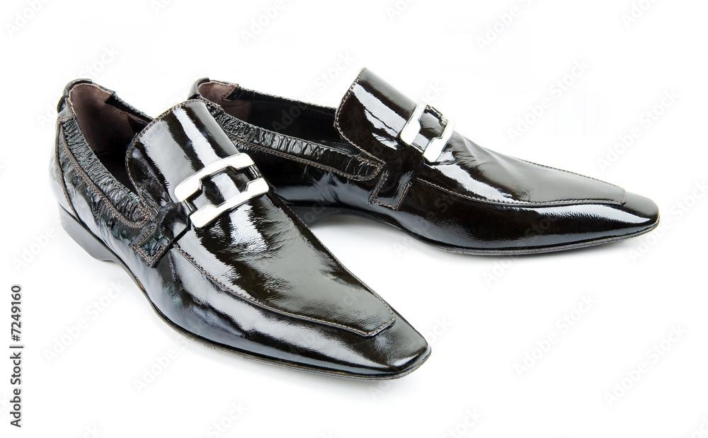 Pair of black man’s shoes Pair of black man’s shoes