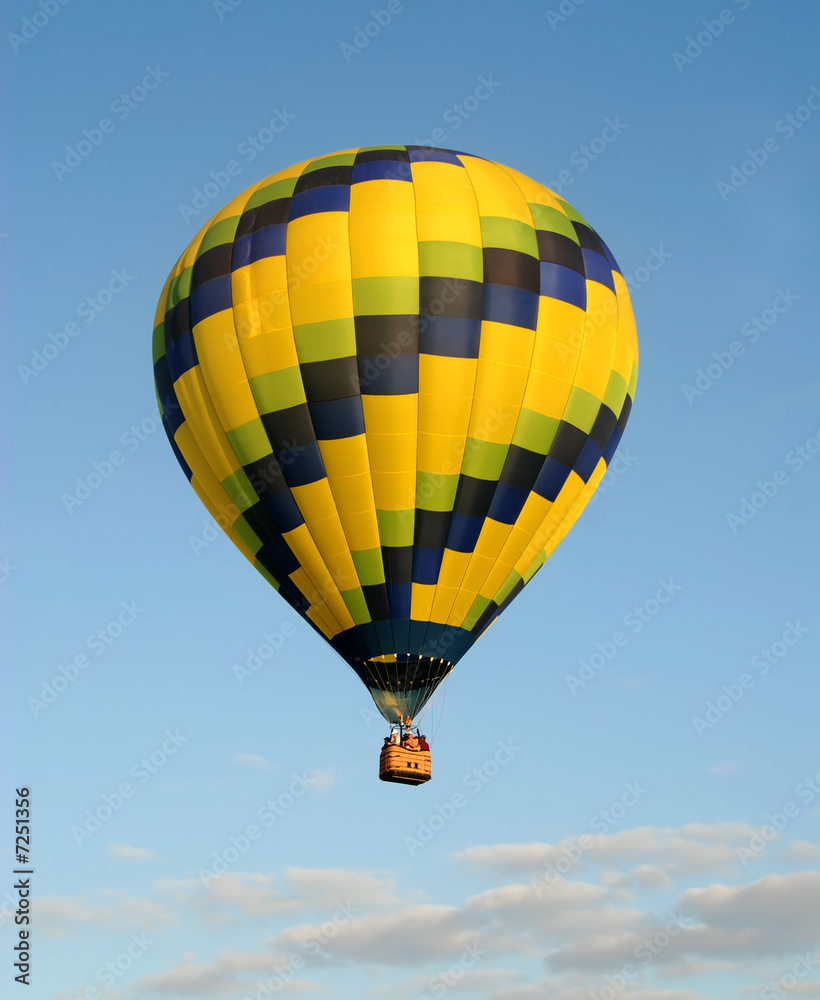 Obraz premium Balon na gorące powietrze