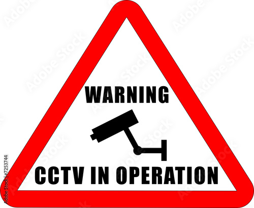 CCTV Warning Sign