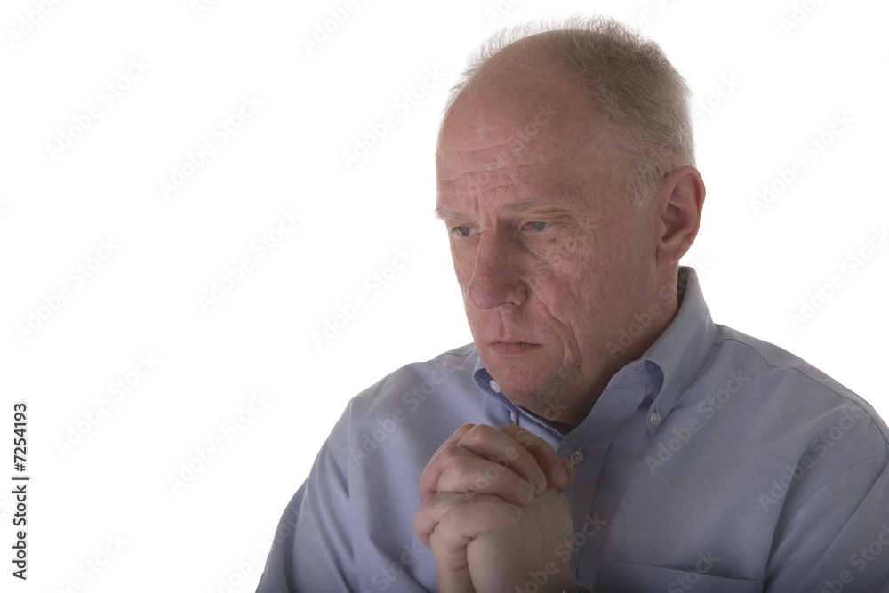Older Man in Grief Older Man in Grief