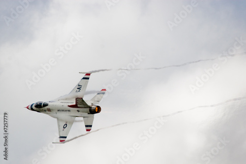 Obraz na plátně Thunderbirds F16