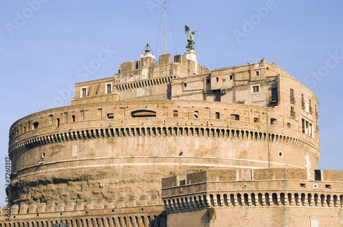 Castle Sant'Angelo in Rome, Italy.