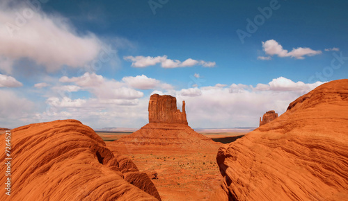 Beautiful Butte in Monument Valley Arizona