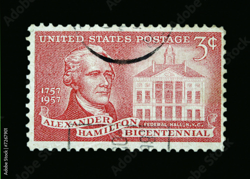 Alexander Hamilton Postage Stamp