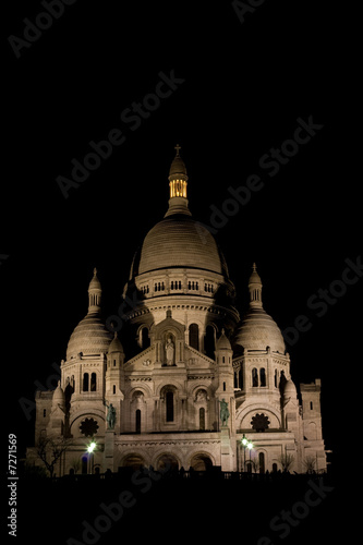 Sacre Coeur at Night © Jeff Schultes