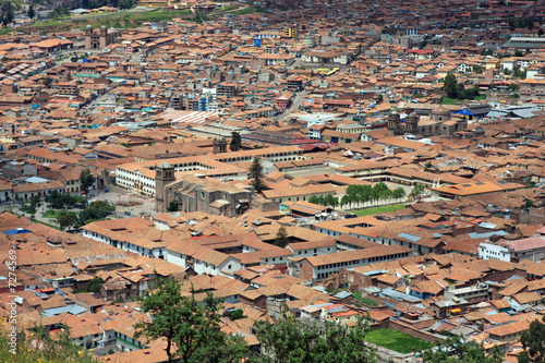 Cusco, Peru from Above