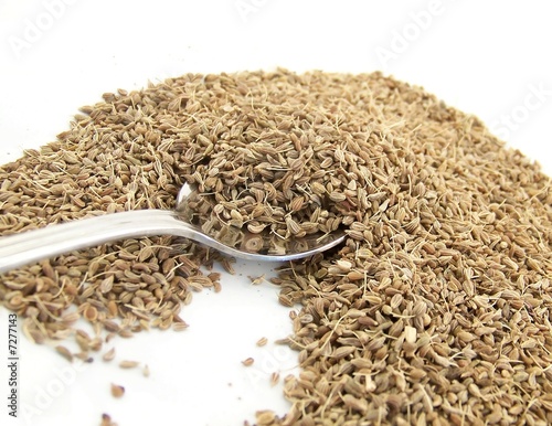 Dried Anise and Spoon