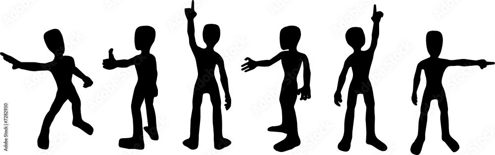 6 Silhouettes 6 Silhouettes