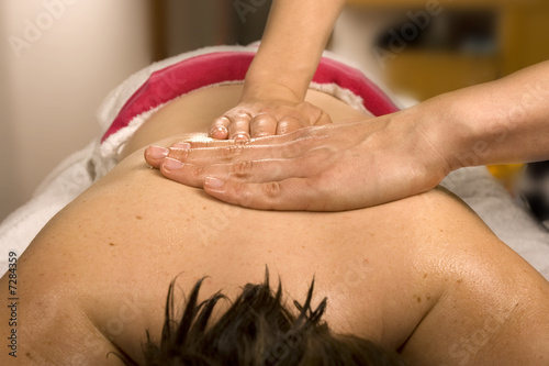 Fotografía Massage relaxant à domicile