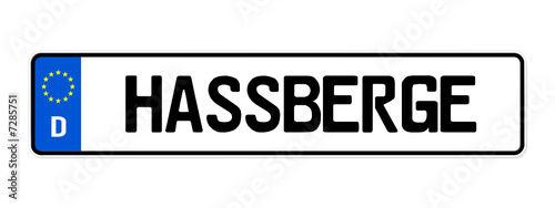 kennzeichen hassberge