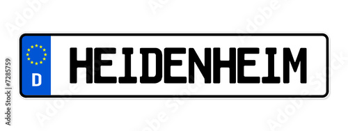 kennzeichen heidenheim